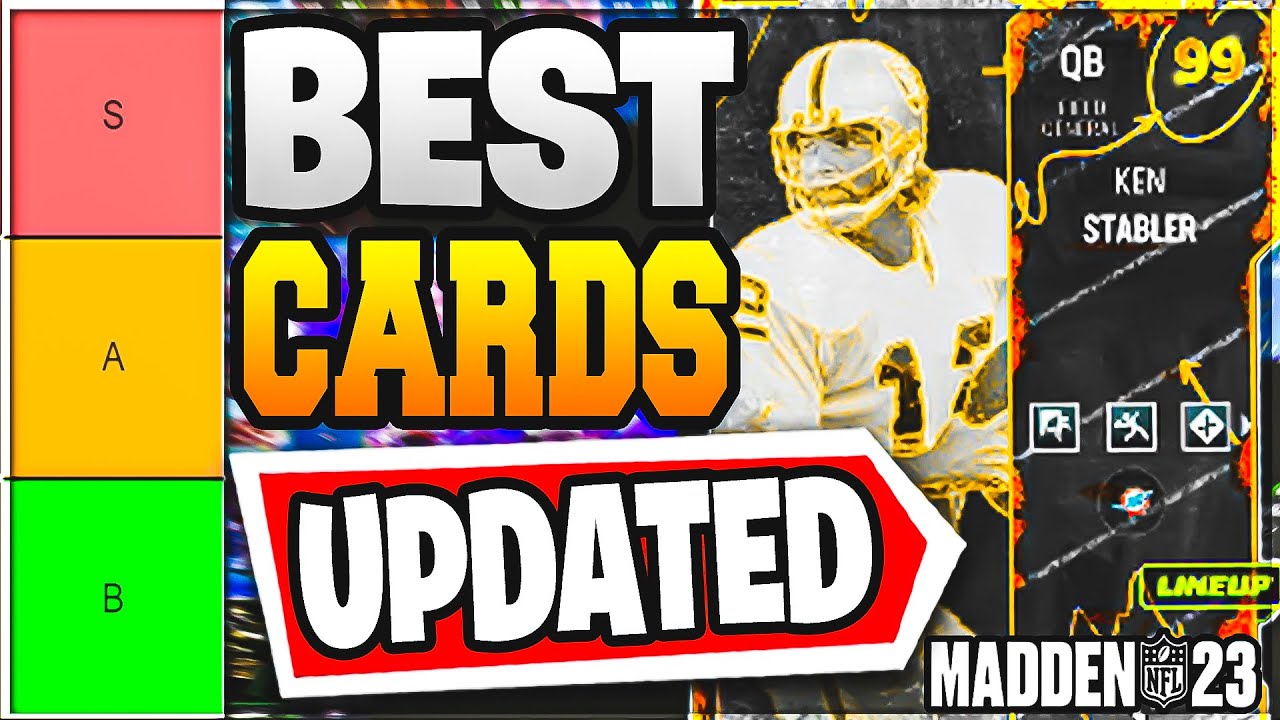 THE BEST CARD AT EACH POSITION IN MADDEN 23 ULTIMATE TEAM
