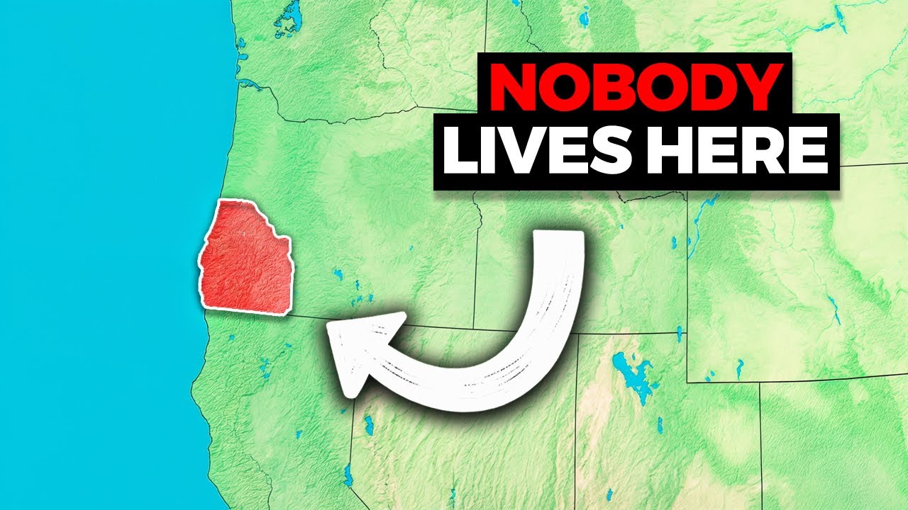 Why nobody lives in this HUGE Area of Southern Oregon!