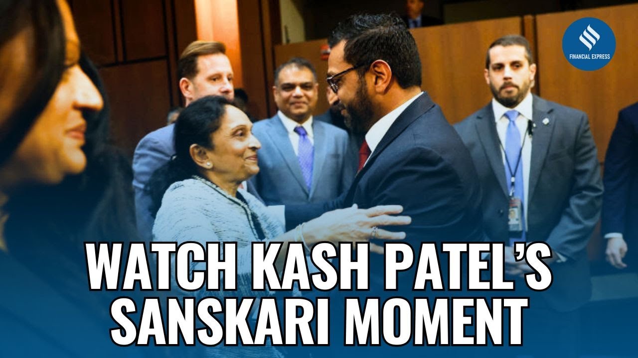 New FBI Chief Kash Patel's 'Sanskari' Gesture Wins Everyone's Heart