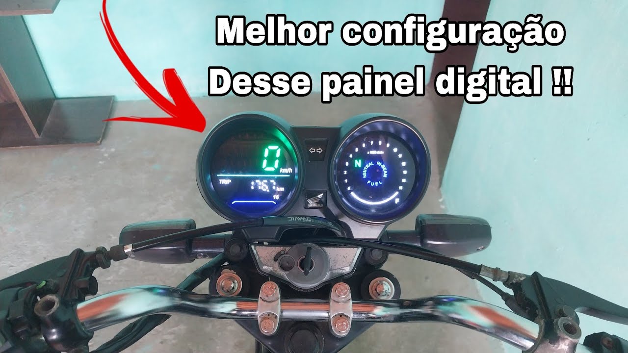 CONFIGURAÇÃO DO PAINEL DIGITAL DA TITAN 150!! 