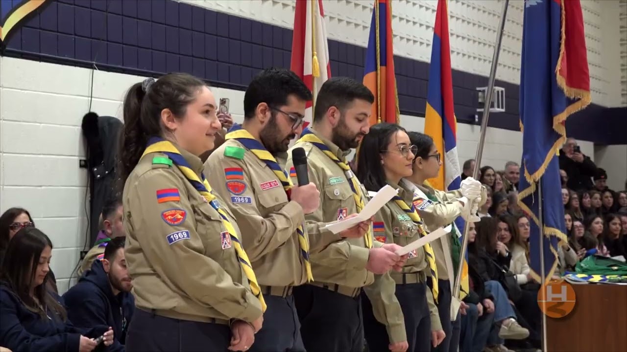 Homenetmen Toronto Scouts' Day Ceremony