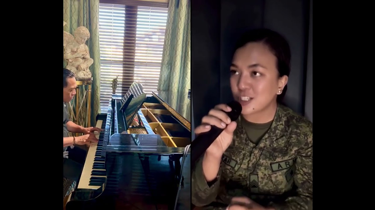 В сети в сети появилась песня филиппинской военнослужащей «Always Remember Us This Way» Леди Гаги.