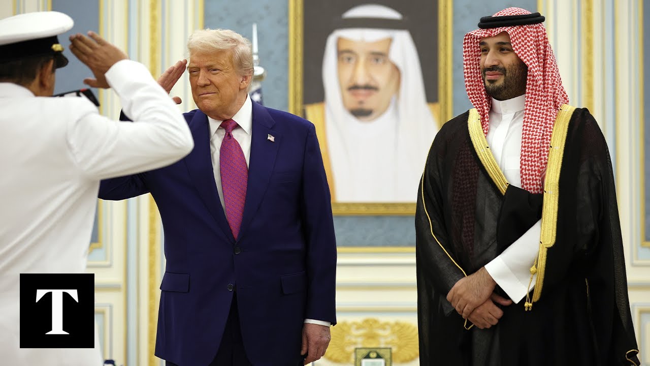 Trump And Musk Receive Warm Welcome At Saudi Royal Court