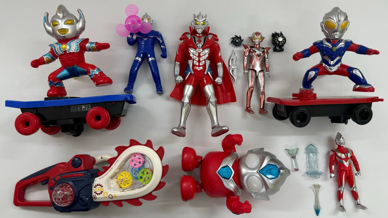 Ultraman Toys Collection Unboxing Review- Ultraman Set,18 minutes satisfied unpacking