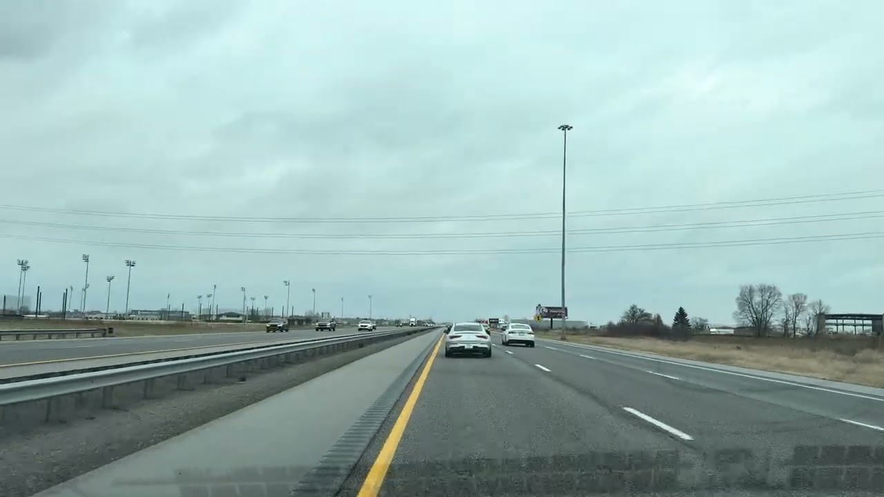 I65 North to Indianapolis, IN 4k