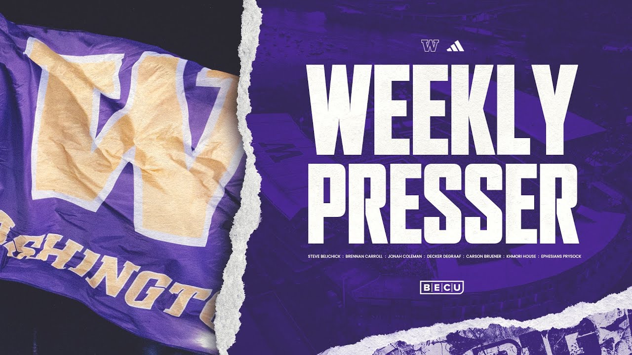 UW Football Weekly Press Conference: November 5, 2024