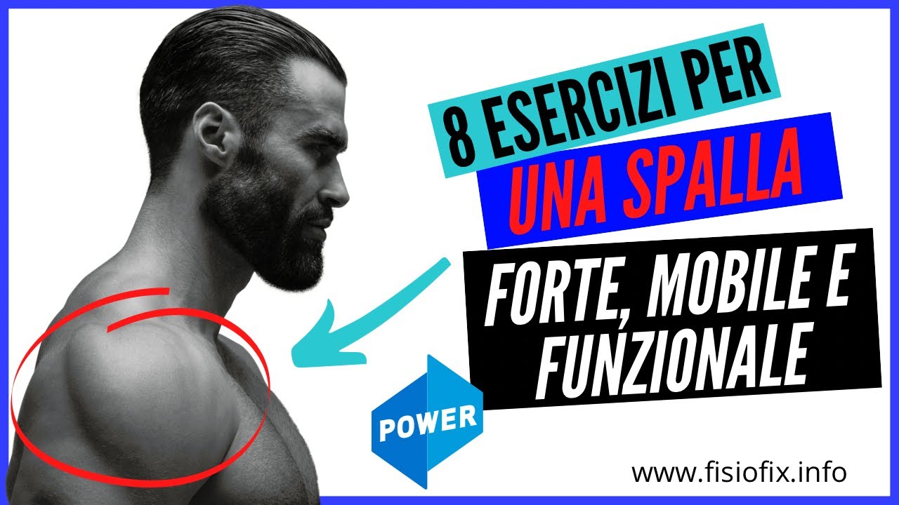 SPALLA STABILE con esercizi di rinforzo e mobilità per la cuffia dei rotatori