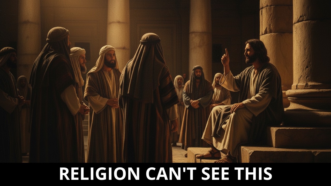 Jesus Revealed the Truth Religious Minds Cannot See