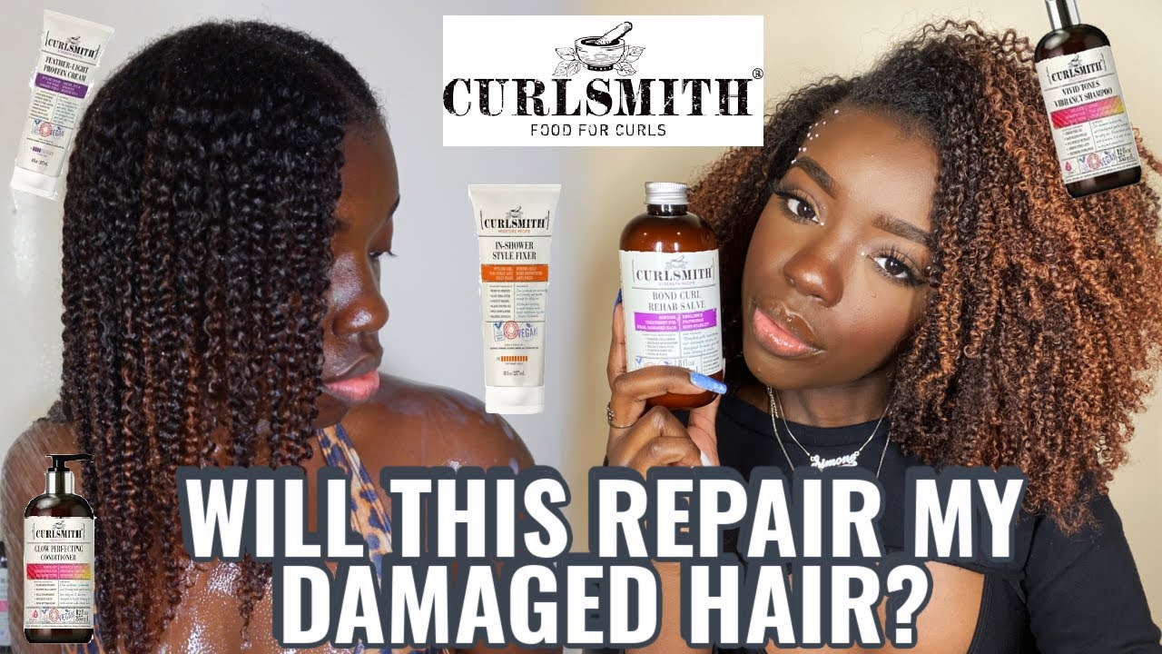 DOES THE NEW CURLSMITH BOLD SALVE REALLY WORK?: And trying their new shampoo and SOFT HOLD stylers!?