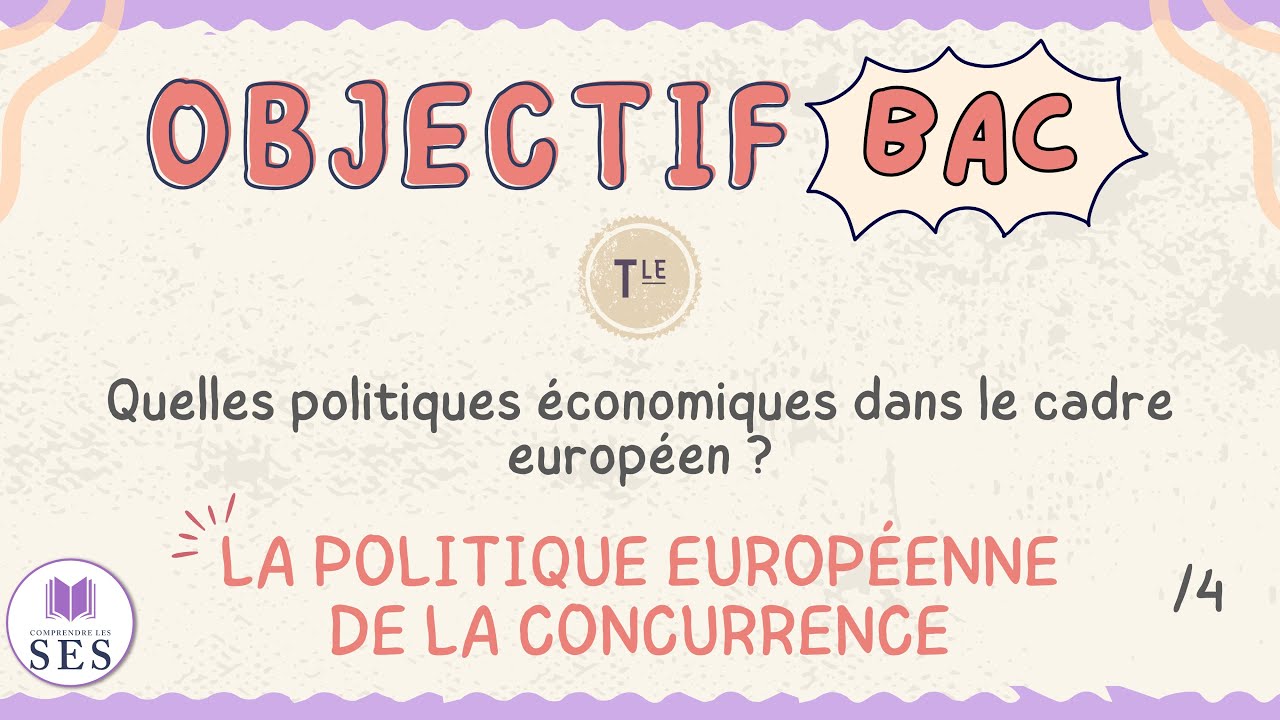[BAC] Cours Europe - La politique européenne de la concurrence