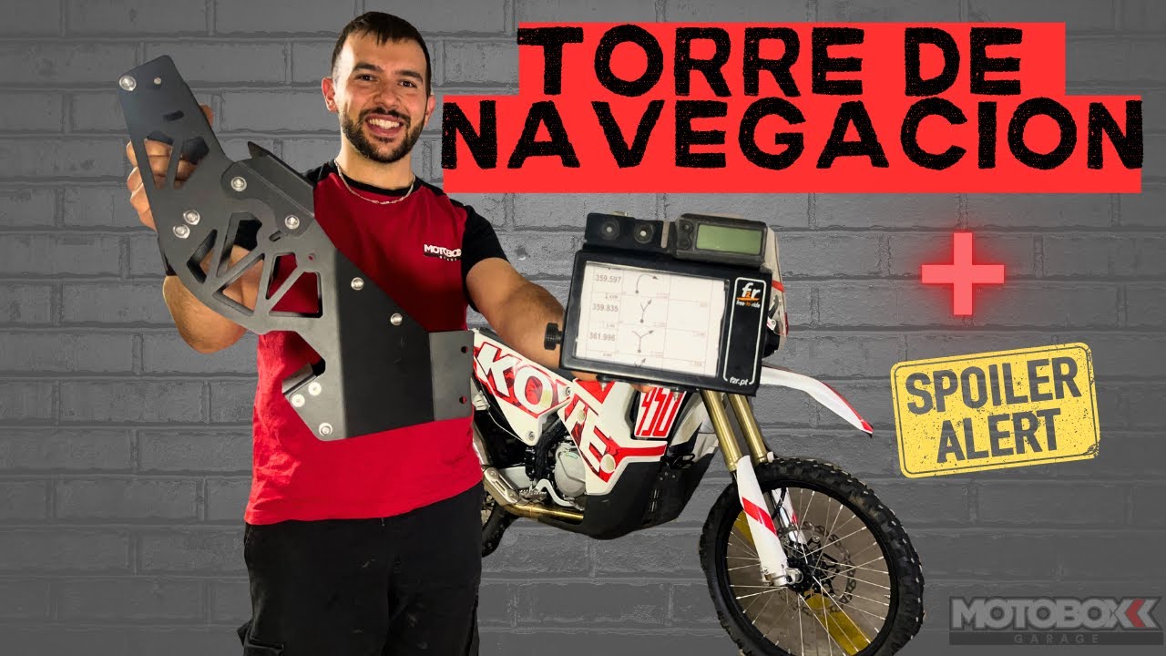 KOVE 450 Rally con torre de navegación ✅ (y un gran spoiler… Factory Kit 😱)