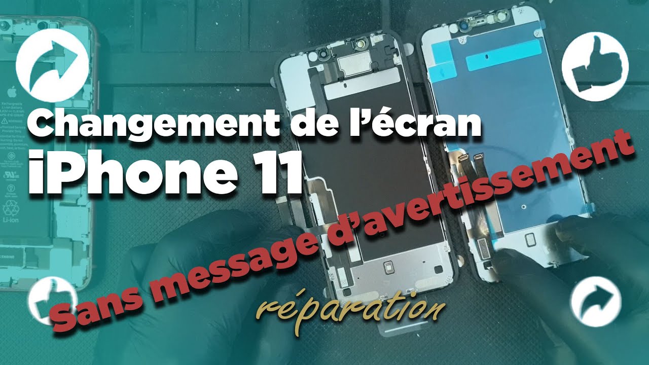 Changement d'écran d'iPhone 11 sans message d'avertissement, on explique !  - Pieces2mobile