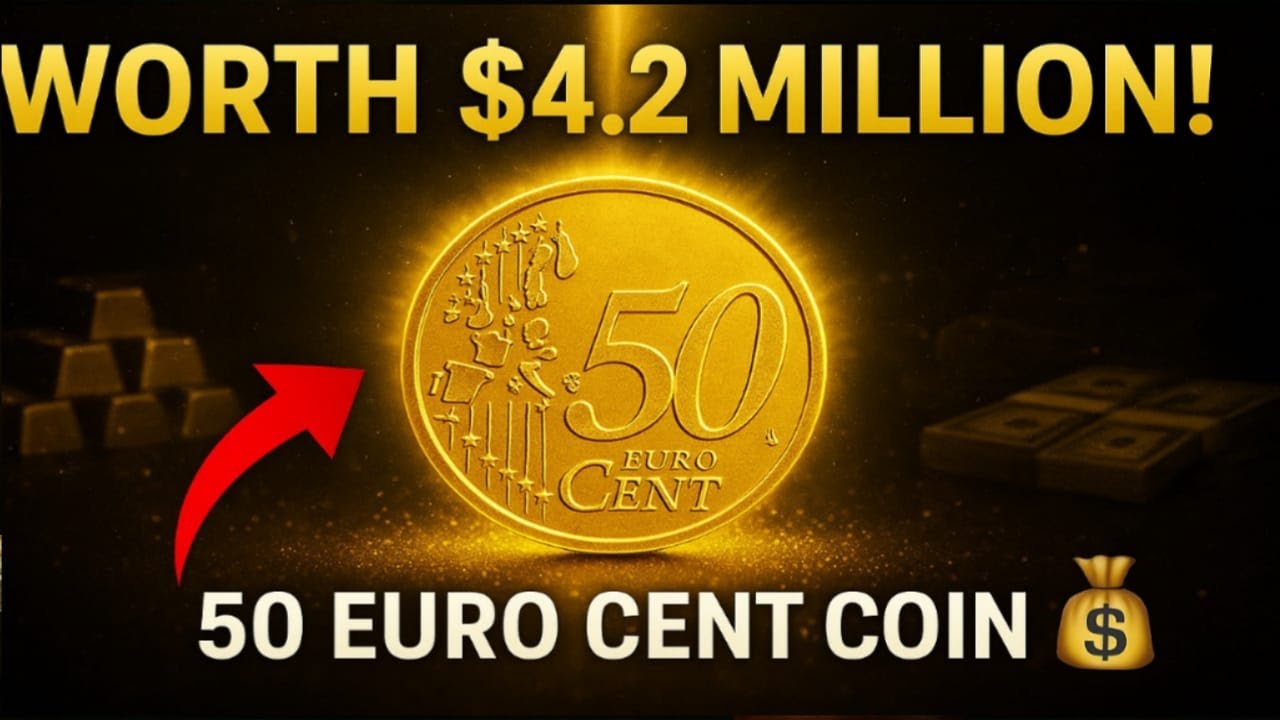 50 Euro Cent Coin Worth $4.2 MILLION Dollars? | GS Coins