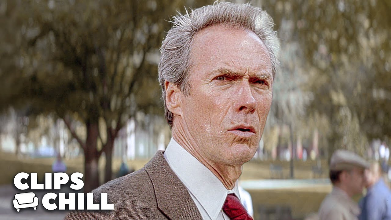 That Moment You Lock Eyes With A monster | In the Line of Fire (Clint Eastwood)