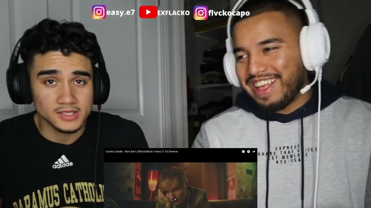 Camila Cabello - Bam Bam (Official Music Video) ft. Ed Sheeran | REACTION