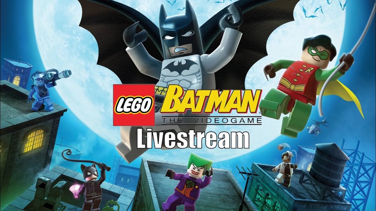 Robin Layed An Egg.......Boy Wonder My A** - Lego Batman 1 Livestream
