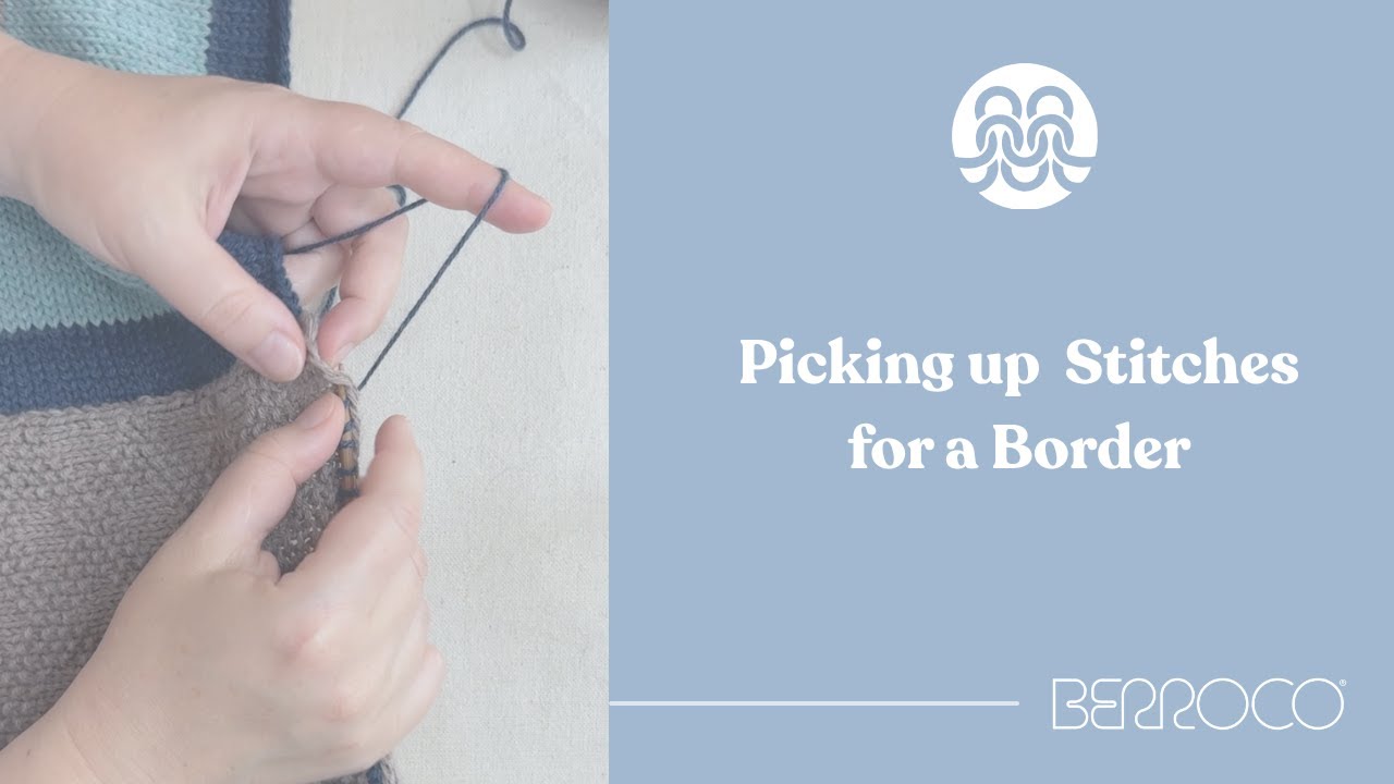 Picking up Stitches for a Border