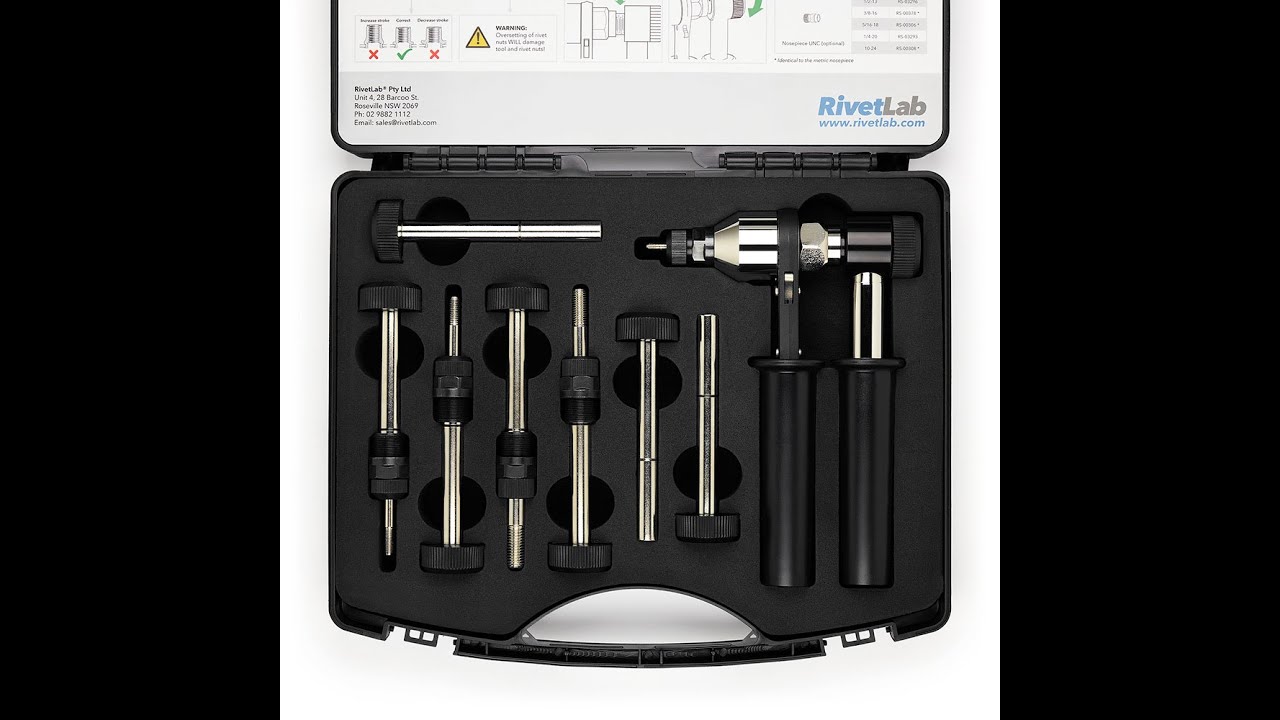 How to Install Nutserts Using the RT-512 Rivnut Tool