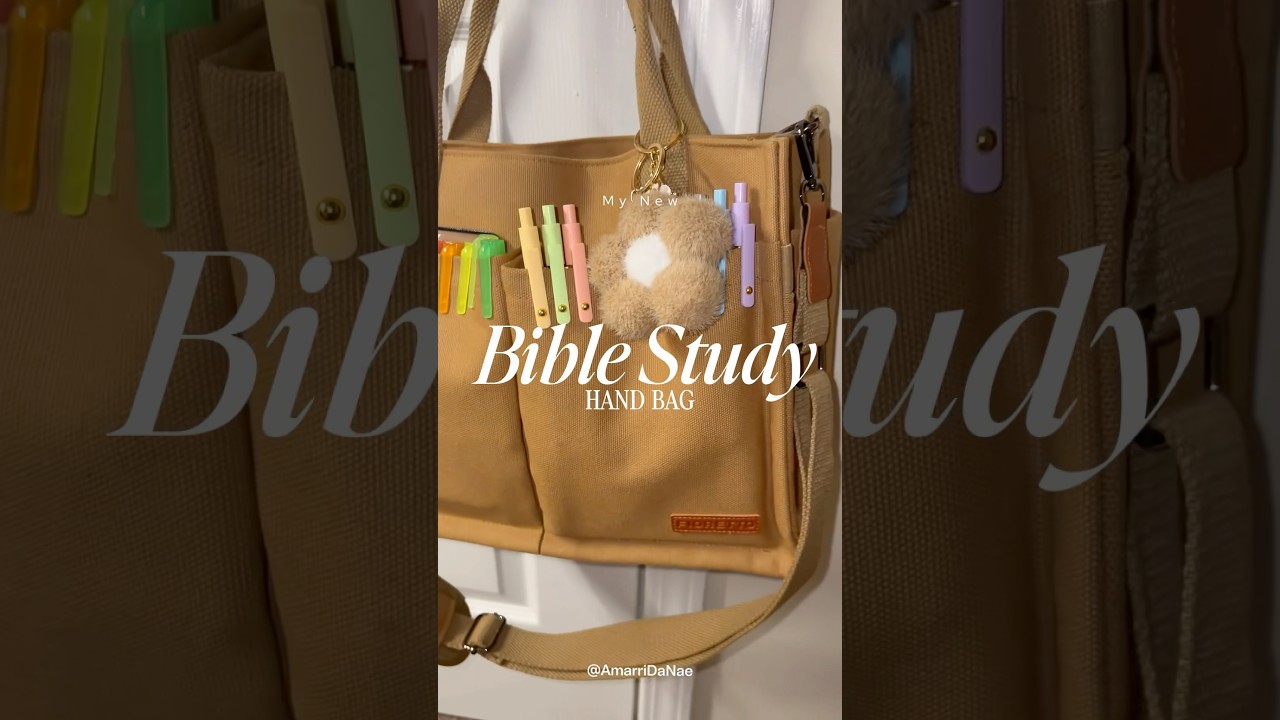 The Cutest Bible study Bag😍✝️ 