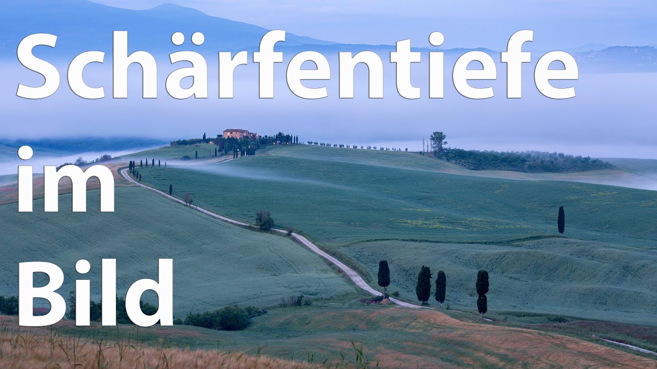 Schärfentiefe im Bild mit den Techniken der Hyperfokalen Distanz, Doppelte Distanz, Auf Unendlich...