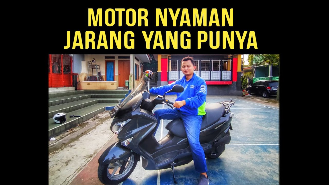 [REVIEW] Burgman 200cc Big Matic Nyaman Dari Suzuki