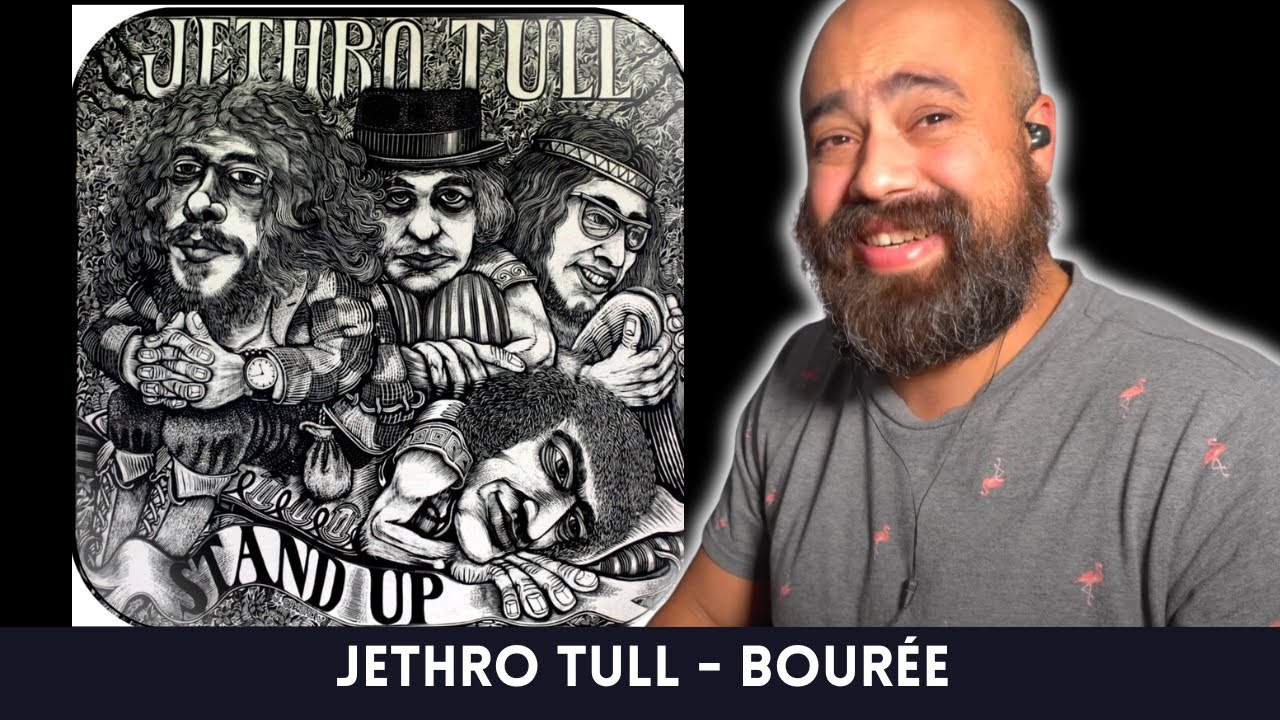 Реакция Jethro Tull: классический гитарист РЕАКЦИЯ на Jethro Tull Bourée