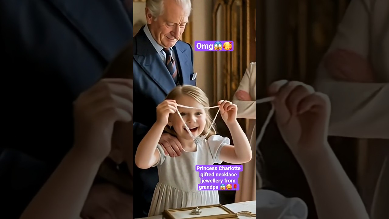 Princess Charlotte gifted necklace jewellery 🥰