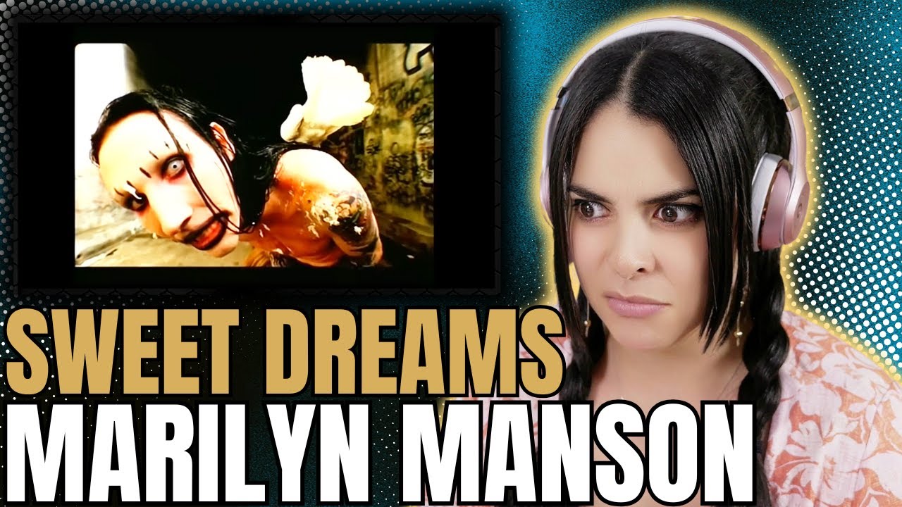 Marilyn Manson Sweet Dreams Reaction 👁️ | Unsettling in the Best Way