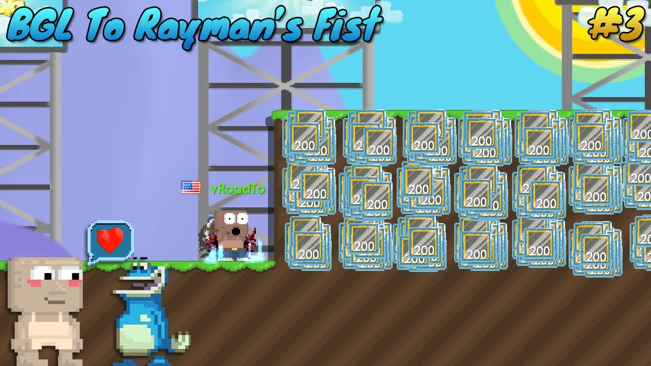 SIMPLE MASS PROFIT METHOD ONLY 2 STEPS !! | BGL to Rayman's Fist #3 | Growtopia