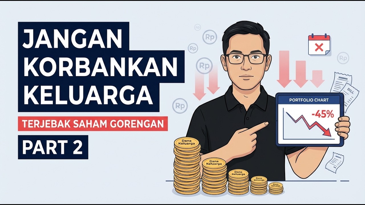 PART 2: SALAH PILIH SAHAM GORENGAN || PEMULA MASUK SAHAM, KENAPA CEPAT RUGI?