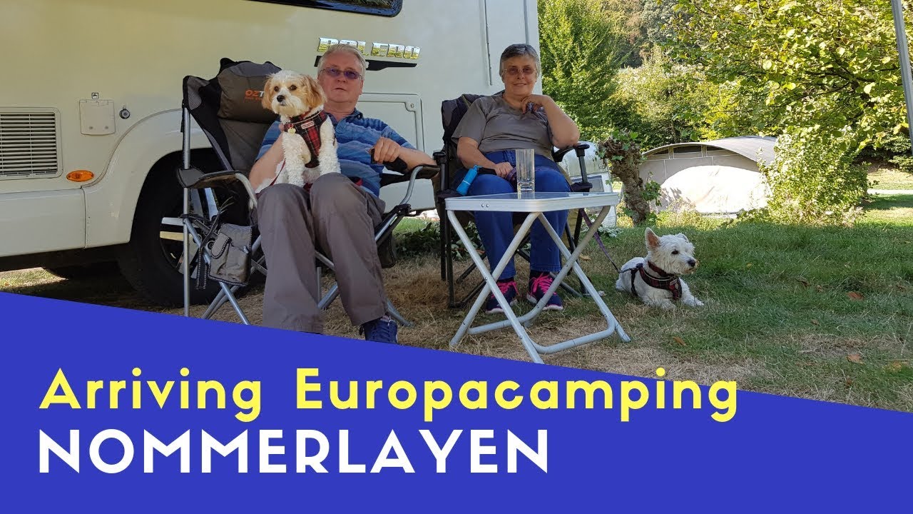 Arriving At Eurocamping Nommerlayen Luxembourg | Euro Trip 2018 Pt9