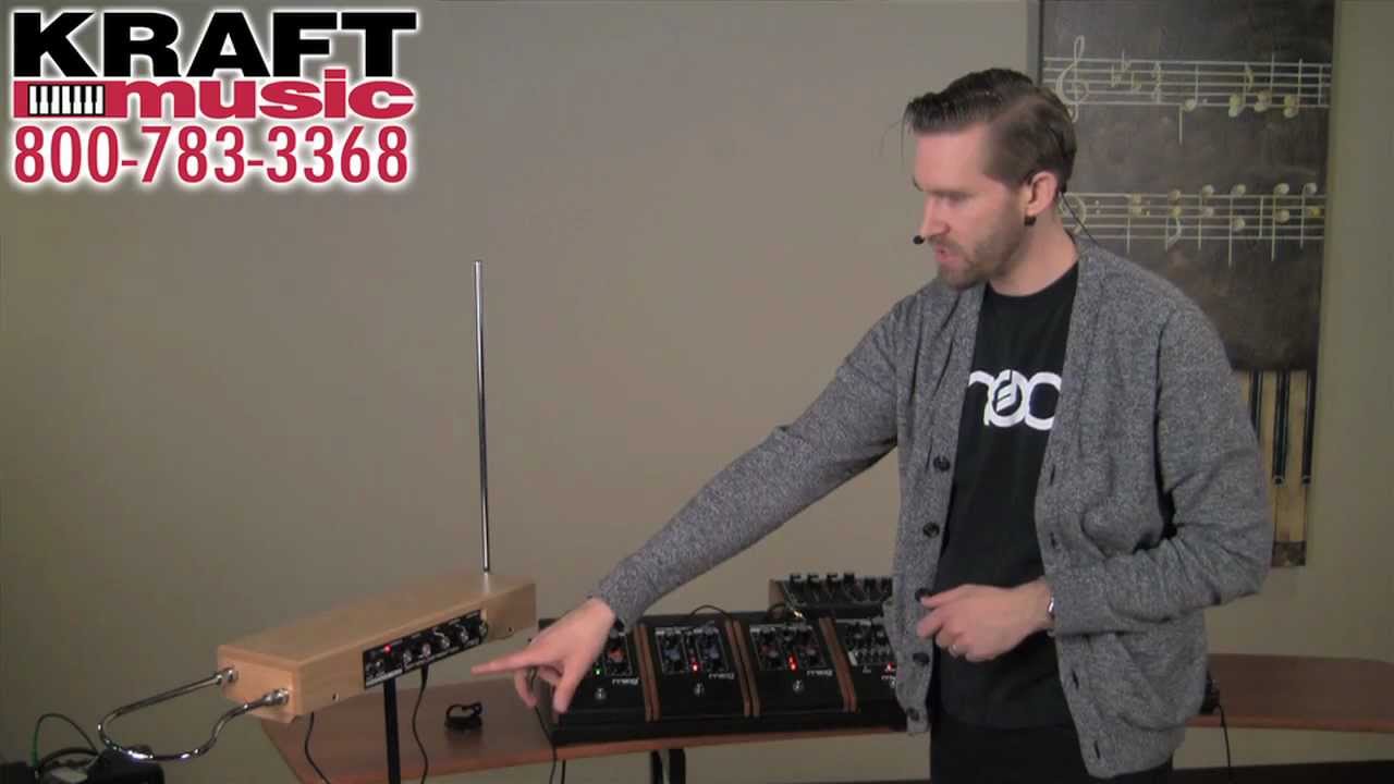 Kraft Music - Moog Etherwave Theremin Demo with Jake Widgeon
