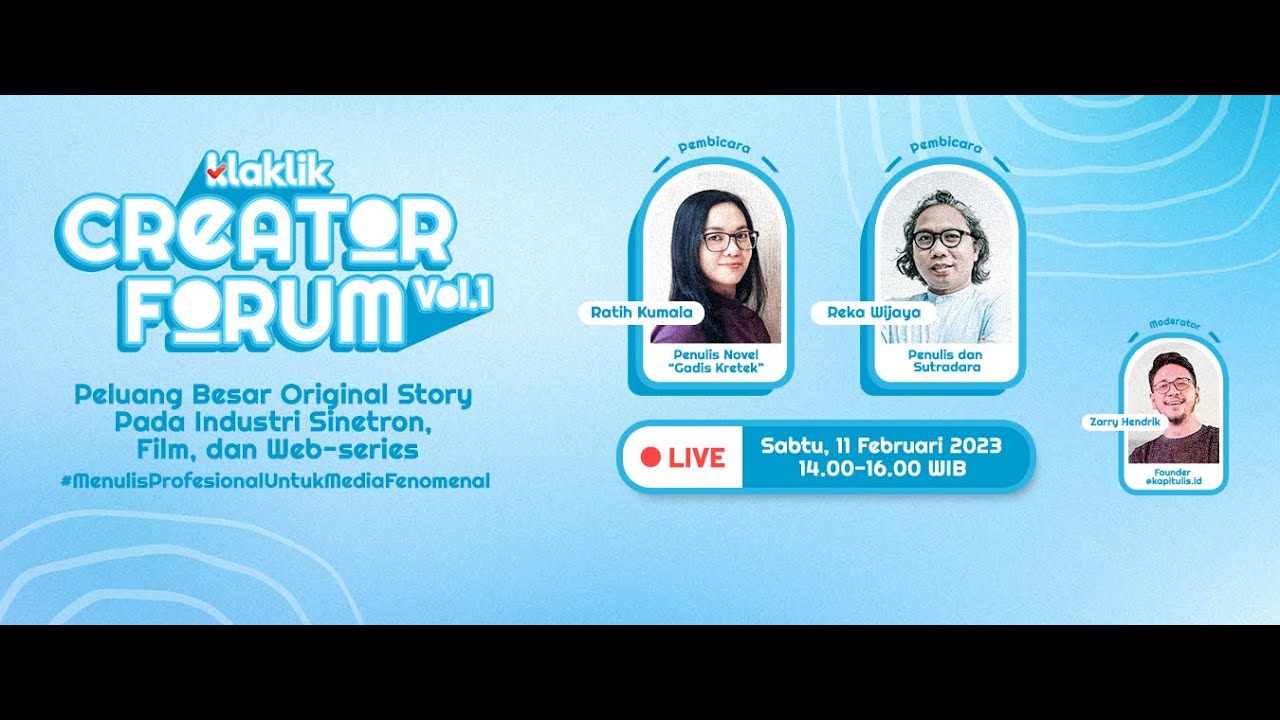 Klaklik Creator Forum Vol. 1