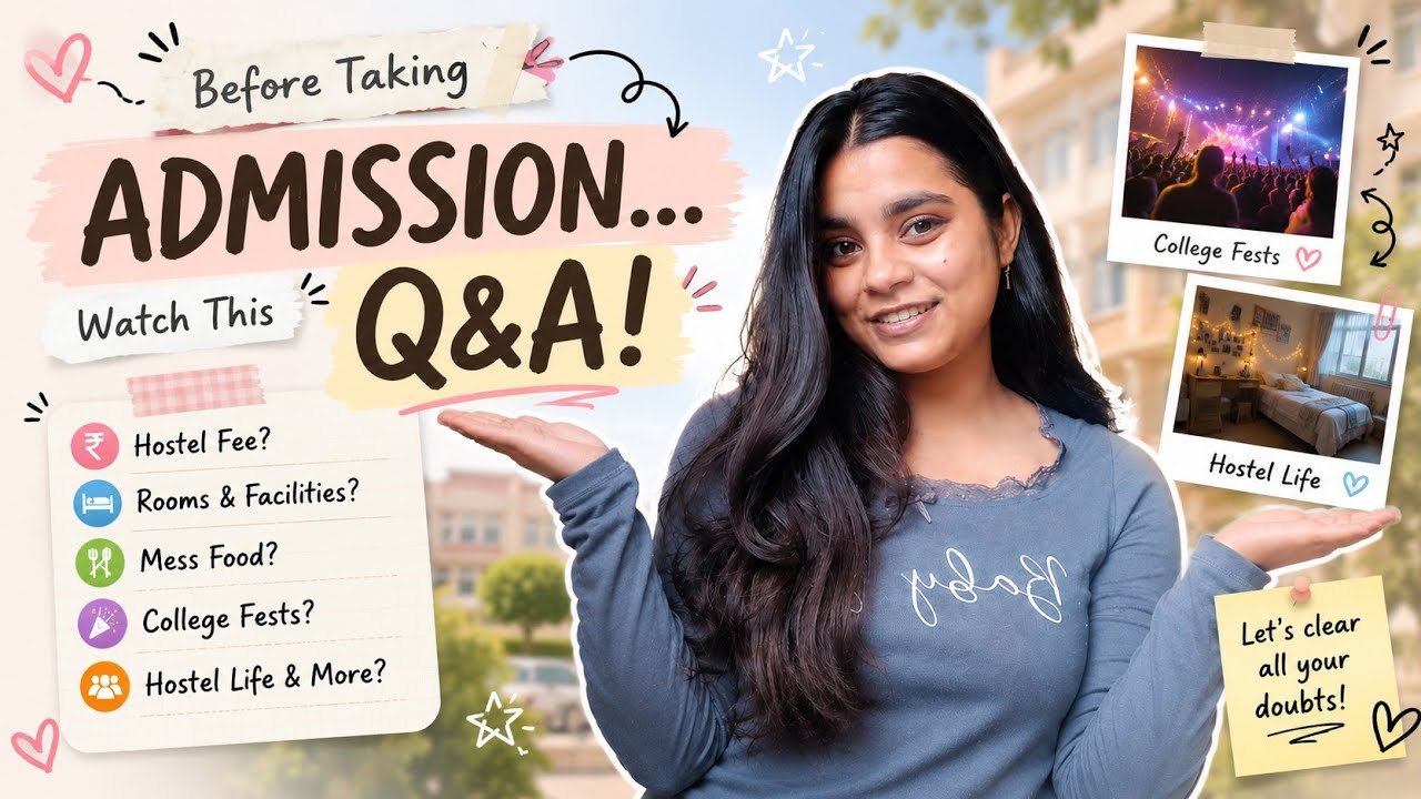 🏫🎓 Lucknow University Hostel & College Q&A |💫 #LucknowUniversity #collegelife #hostellife #youtube 