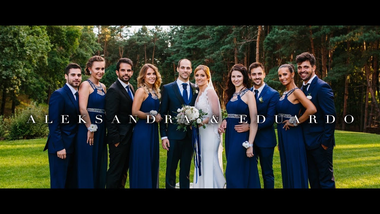 Aleksandra i Eduardo teledysk ślubny 2018  Wesele Polsko - Portugalskie