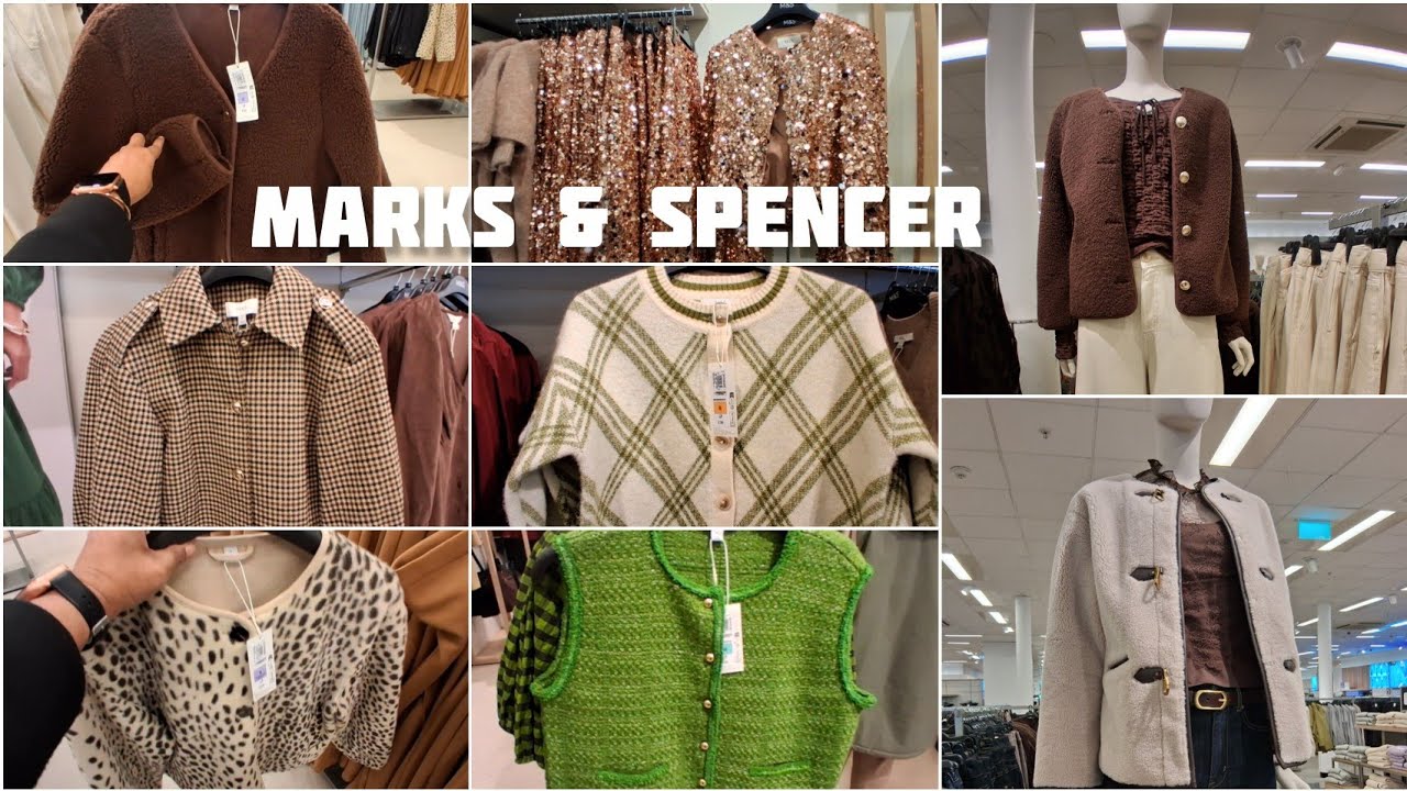 Новая коллекция M&S — новинки Marks & Spencer — ноябрь 2025 г.