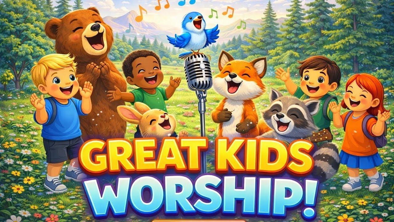 🎵 Joyful Kids Worship with Jesus | Psalm 118 Praise Songs for Children 🌈