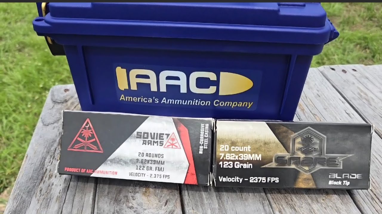 Palmetto State Armory AAC 7.62X39 Ammo review  SKS 😱 AKM 😕