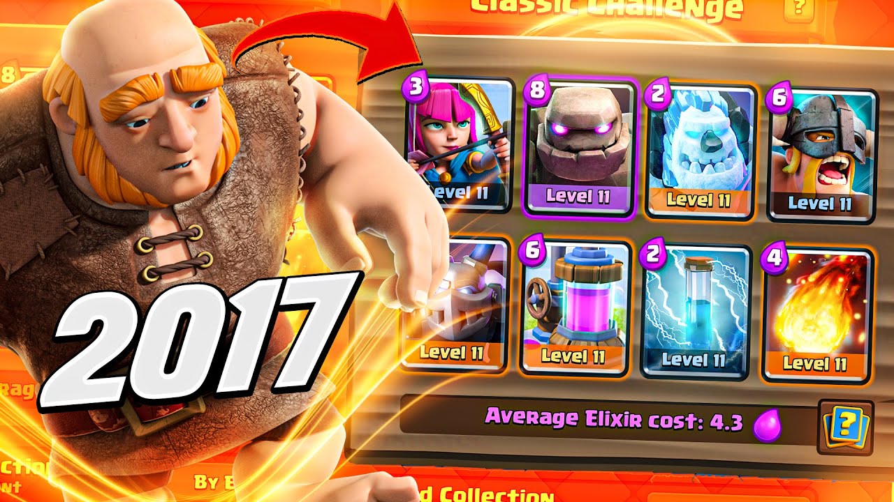 I Played Clash Royale Decks From 2017