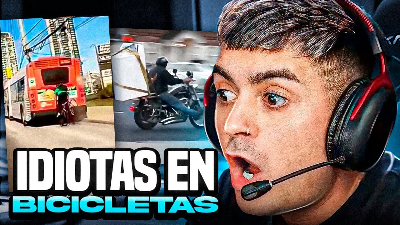 IDIOTAS EN BICICLETA 🚲👀
