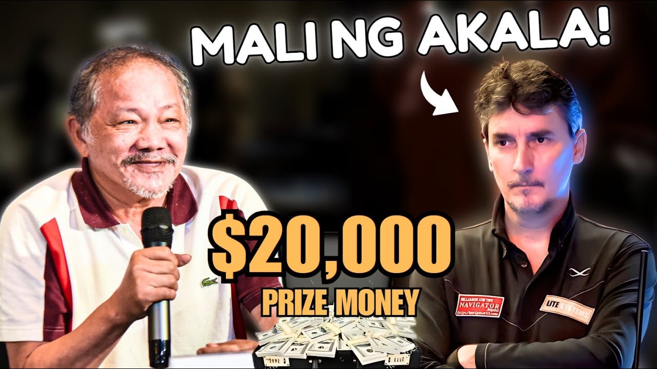 ❗HULING LABAN❗ x60 na WORLD CHAMPION! Tinuruan ng LEKSYON ni EFREN REYES!