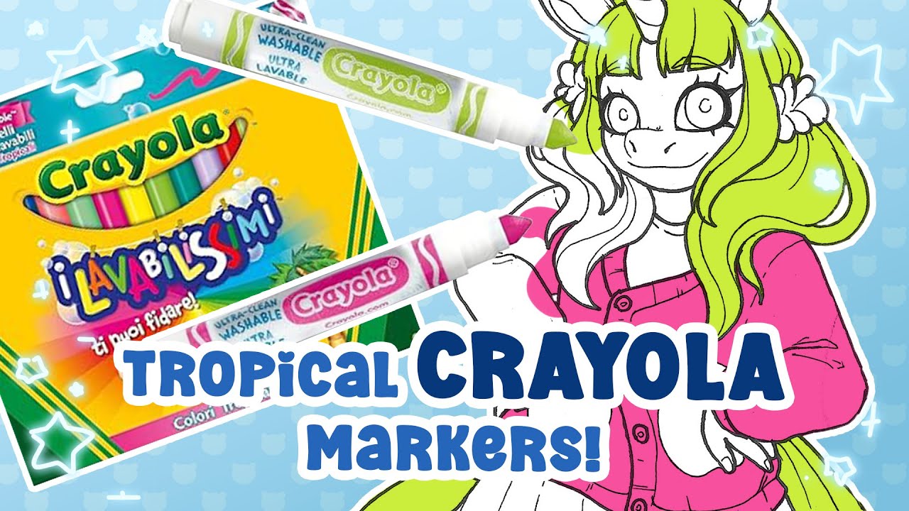 I LOVE my Tropical Crayola Markers