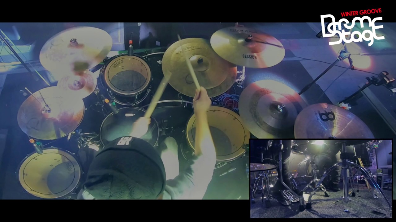 Alex Halmagean (DAYS OF CONFUSION) Live at Drum Stage Winter Groove 2018