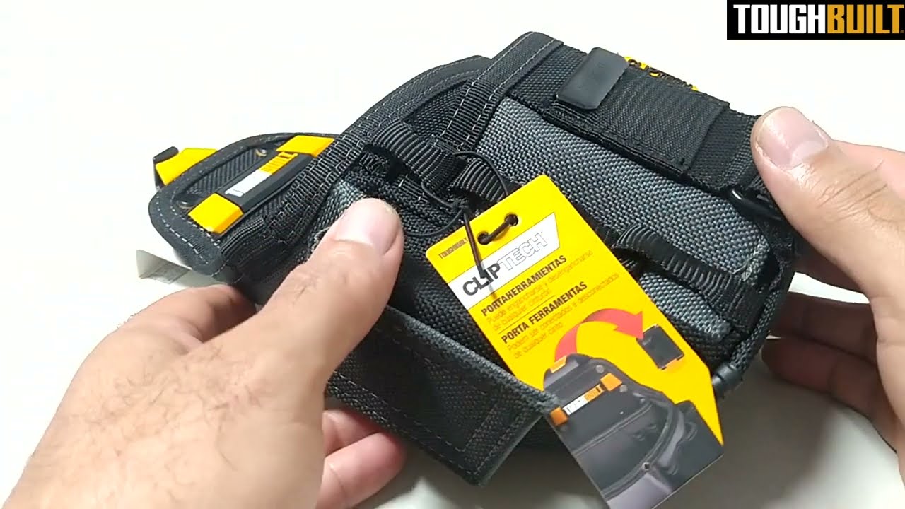Bolsa porta-ferramentas com Clip Tech TOUGHBUILT-TB-CT-34 #toughbuilt #cliptech