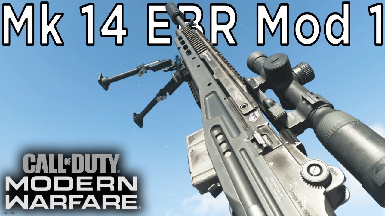 Mk 14 EBR Mod 1 (EBR 14) Gameplay  Call of Duty Modern Warfare (PS5)
