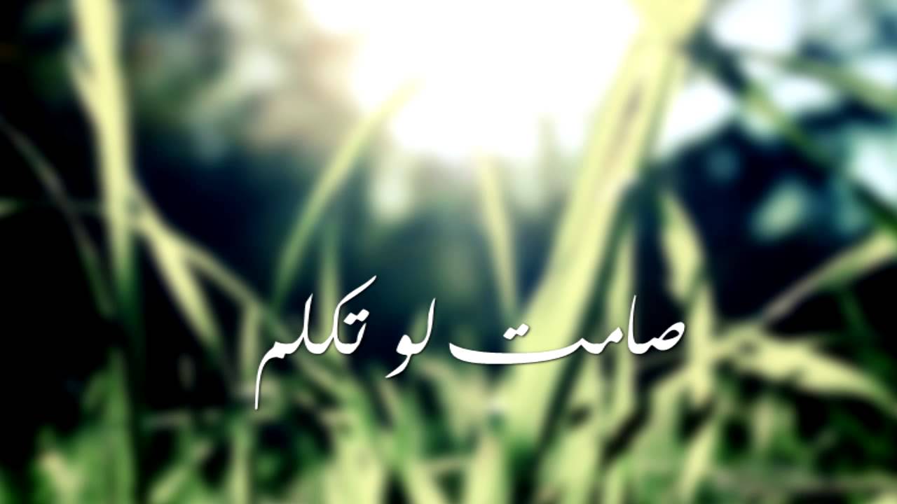 صامت لو تكلم