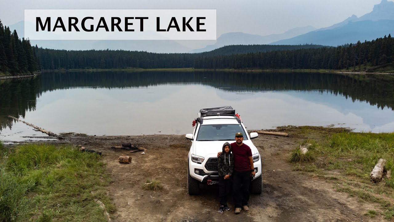 Trip to Margaret Lake.  Ghost PLUZ Alberta, Canada - Toyota Tacoma