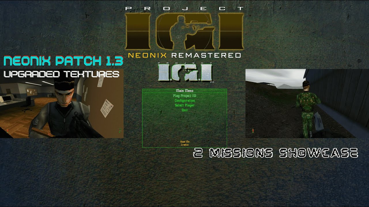 Project IGI (Neonix Patch 1.3) Upgraded Textures and New Skins