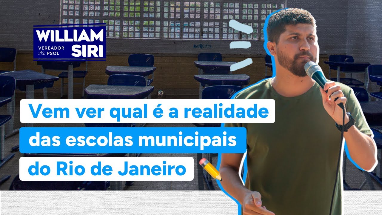 🚨VOC&Ecirc; SABE QUAL &Eacute; A REAL SITUA&Ccedil;&Atilde;O DA EDUCA&Ccedil;&Atilde;O P&Uacute;BLICA CARIOCA? 🚨