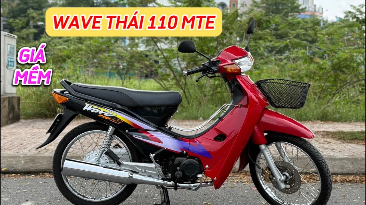 Honda Wave Thái 110 MTE đời 2000 thắng đĩa . Chính chủ . Máy zin chưa rớt đầu